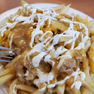 Chili cheese fries