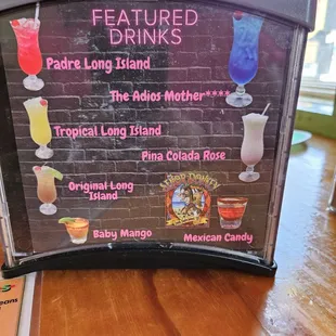 Featured Drinks