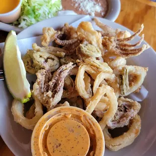 Calamari with Adobe