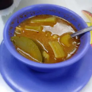Fish soup.