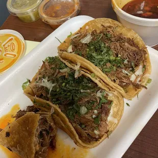 Birria tacos