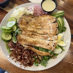 Sonora Cobb w/ jalapeño ranch on the side.