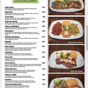 Menu March 2024