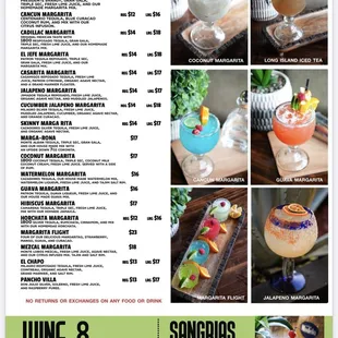 Menu March 2024