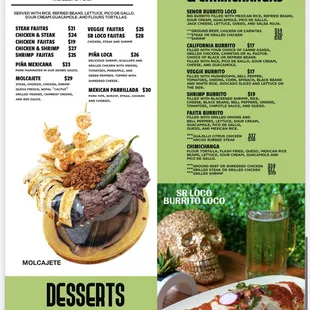 Menu March 2024