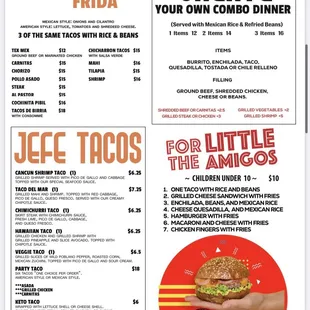 Menu March 2024