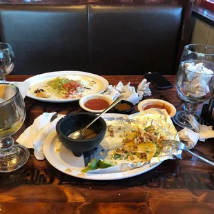tacos and flautas with coronas dressed super good early sunday Que rico!! coming back soon