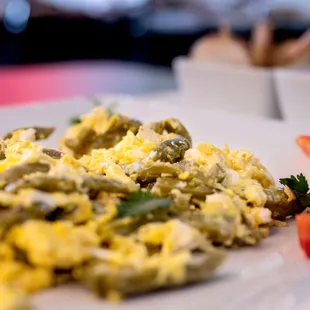 a plate of food