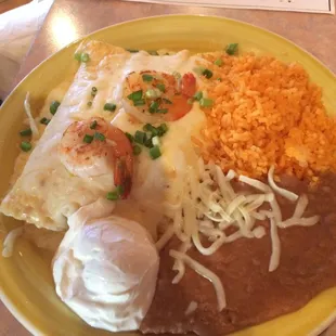Seafood Enchiladas
