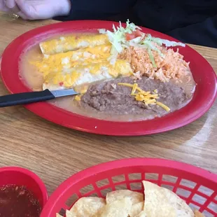 Enchilada dinner