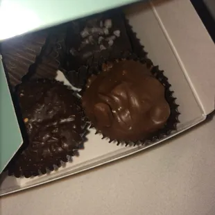a box of chocolates