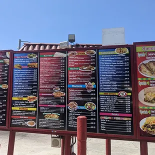 Los panchos menu reasonable prices