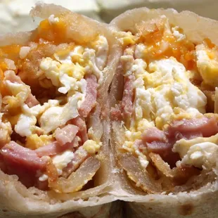 Breakfast burrito