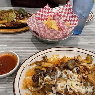 Fajitas Fajitas "Senor Pancho" and Rancherno Special