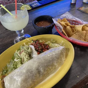 Burrito Mojado- Chicken