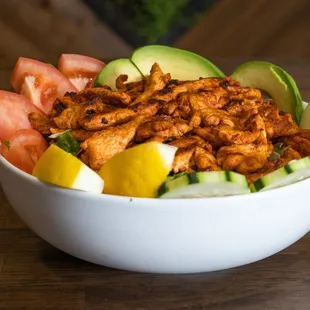 Chicken Fajita Salad