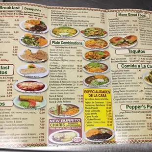 menu, soups and chowder