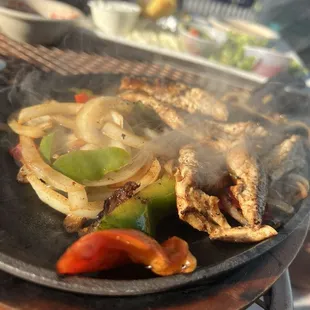 Blackened Chicken Fajitas
