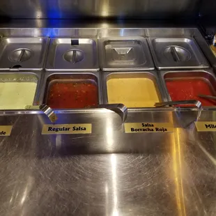 Salsa options.