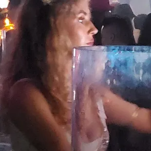 Annabelle looking fly