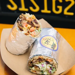 Sisig burrito