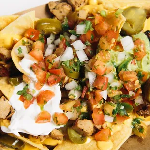 Sisig nachos