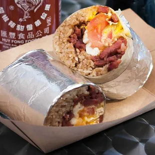 Tosilog Burrito