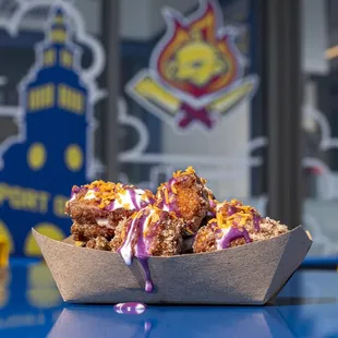 Ube Macapuno Churros