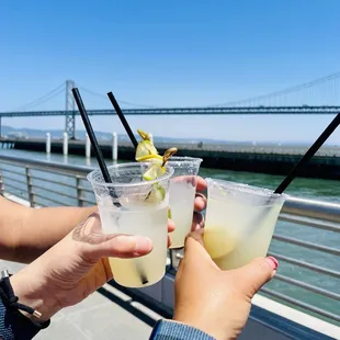 Cheers to the calamansi margarita