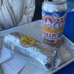 Pork Senor Burrito