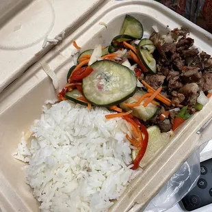 Chicken Rice Plate