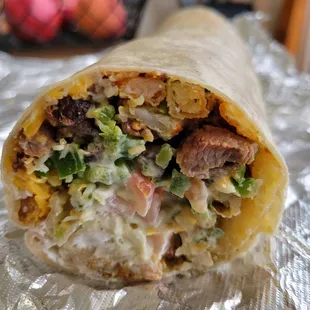 Pork Sisig Burrito