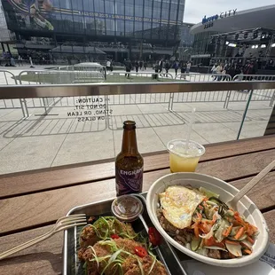 View from the thrive city location during all star weekend!