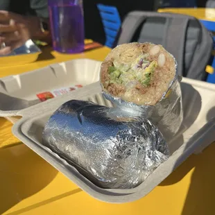 Señor Sisig Burrito with Pork