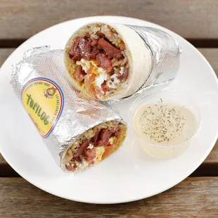 Tosilog Burrito