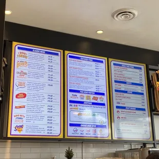 6/25/23 menu