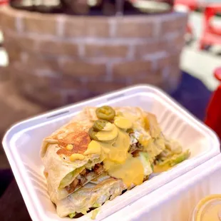 Chicken Crunch-a-dilla   IG @duh_lish