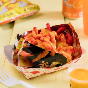 Elote Con Hot Cheetos Preparados