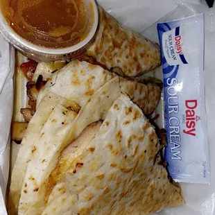 Chicken quesadilla