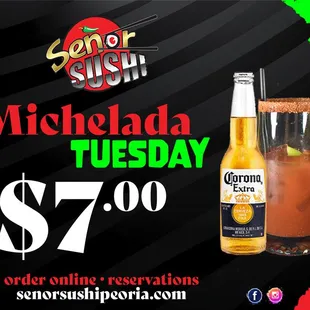 Michelada Tuesday * All Day