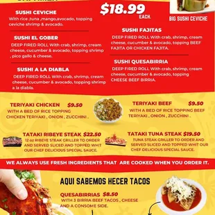 menu, pizza