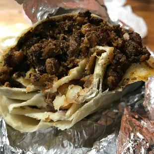 California Burrito (meat-lovers?)