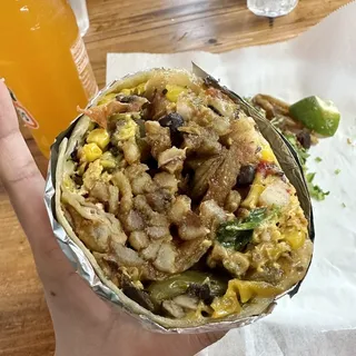 California Burrito with SouthWest