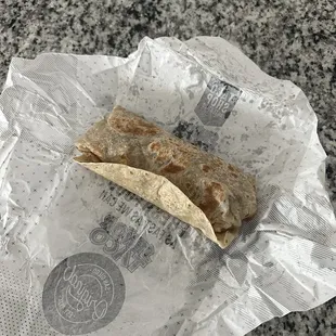 Carne Asada burrito.