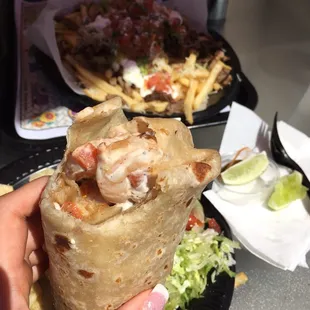 burritos and wraps, food