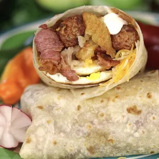 Hash Brown Burro! Born here...