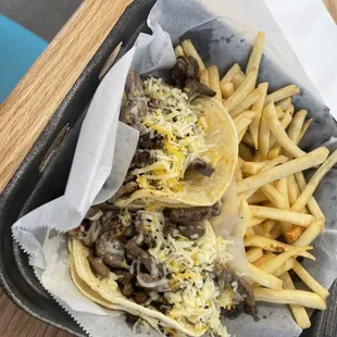 Kids #3 2 carne tacos