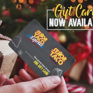 ** GIFT CARDS ** 
Now Available!