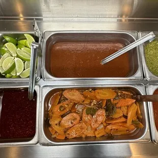 Salsa bar