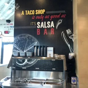 Salsa bar